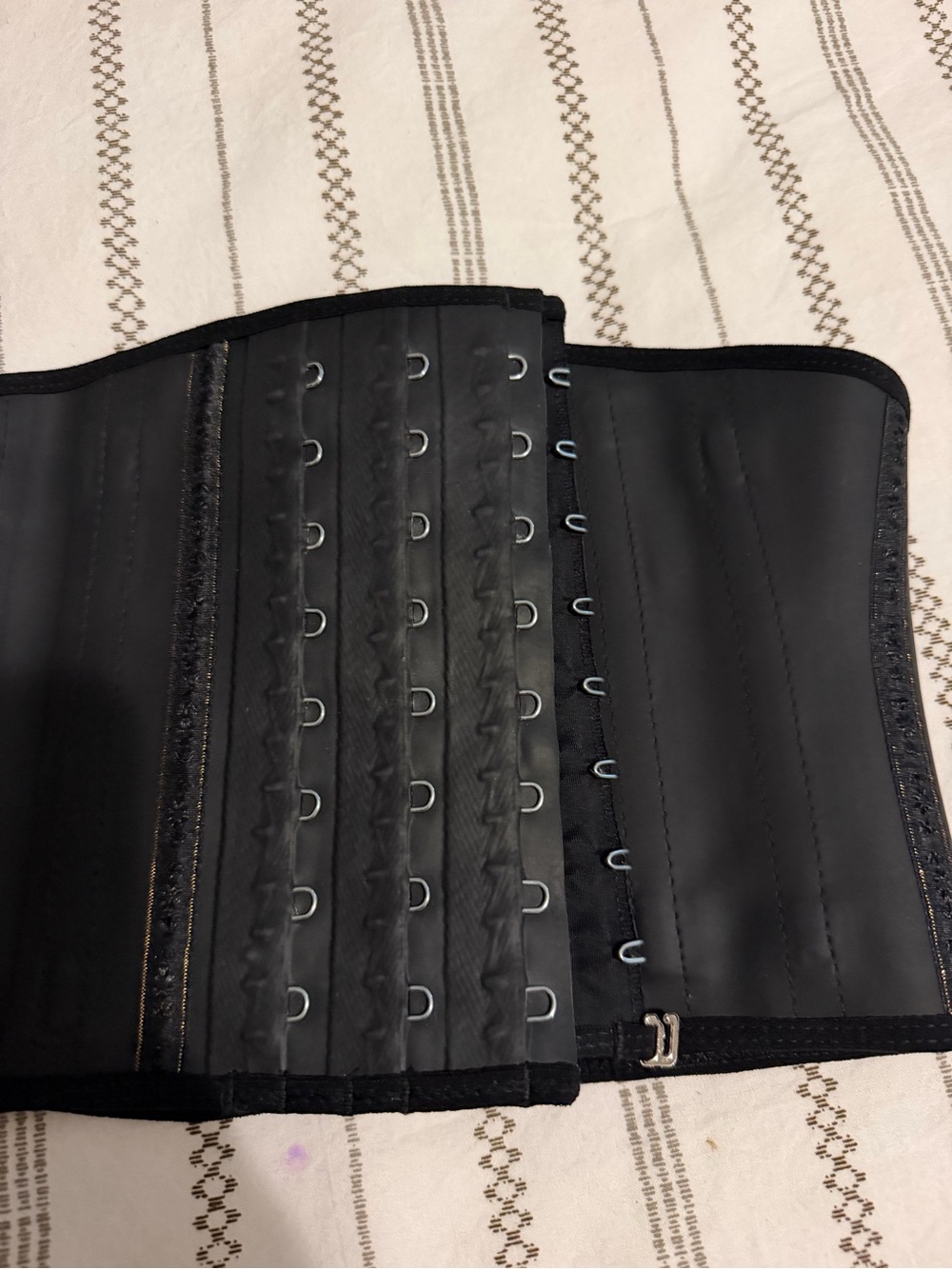 Black Compression Waist Trainer Shorts for Women - Sleek Support